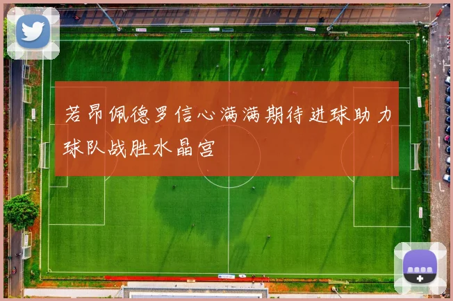 若昂佩德罗信心满满期待进球助力球队战胜水晶宫